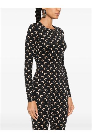 Maglia in jersey Moon Second Skin MARINE SERRE | WTS006ACJER0001IT99